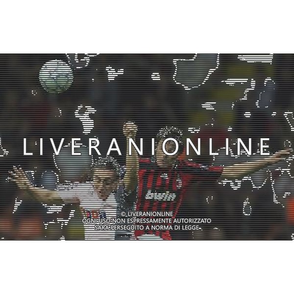 Milano 18/09/2007 champions league 2007/08 milan-benfica 2:1 nella foto cristian rodriguez e oddo massimo ph marco luzzani/ag aldo liverani s.a.s.