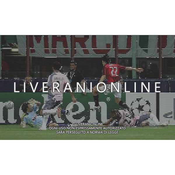 Milano 18/09/2007 champions league 2007/08 milan-benfica 2:1 nella foto occasione kaka ph marco luzzani/ag aldo liverani s.a.s.