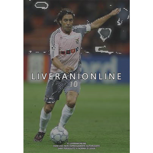 Milano 18/09/2007 champions league 2007/08 milan-benfica 2:1 nella foto rui costa manuel ph marco luzzani/ag aldo liverani s.a.s.