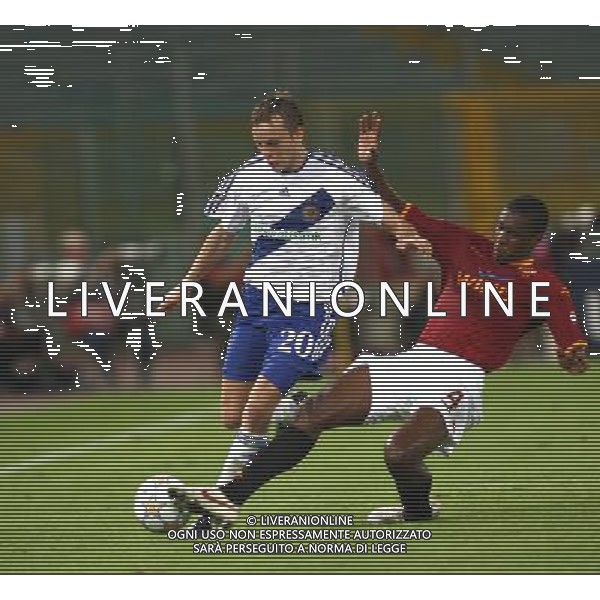 Roma 19 settembre 2007 Roma-Dinamo Kiev champions league 2007/2008 nella foto: JUAN e Oleh GUSEV foto Corradetti / Ag. Aldo Liverani