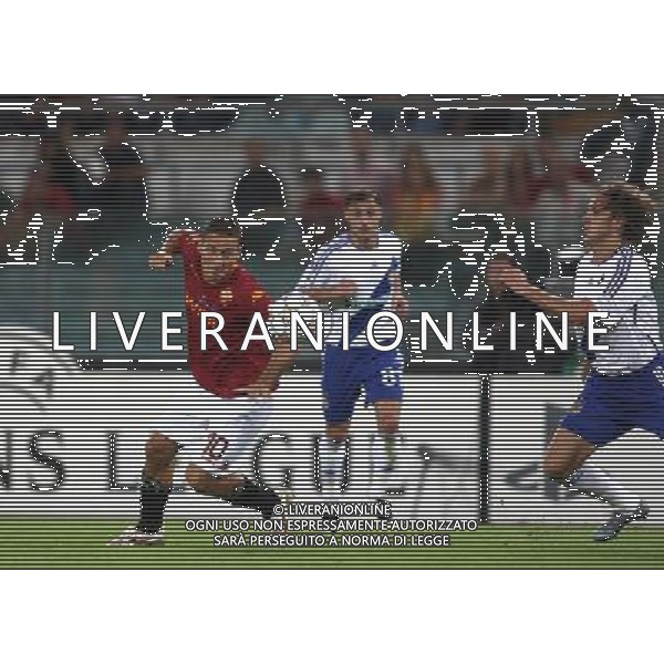 Roma 19 settembre 2007 Roma-Dinamo Kiev champions league 2007/2008 nella foto: Totti Francesco foto Corradetti / Ag. Aldo Liverani