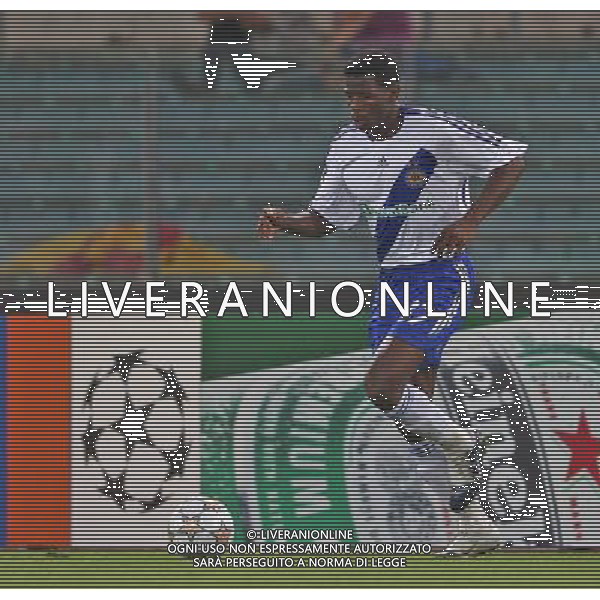 Roma 19 / 09 / 2007 Uefa Champions League 2007/2008 Gruppo F - Roma Vs Dinamo Kiev (2-0) nella foto: Ayila YUSSUF ph Corradetti/ag. Aldo Liverani