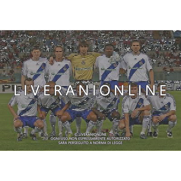 Roma 19 / 09 / 2007 Uefa Champions League 2007/2008 Gruppo F - Roma Vs Dinamo Kiev (2-0) nella foto: La formazione della Dinamo Kiev ph Corradetti/ag. Aldo Liverani