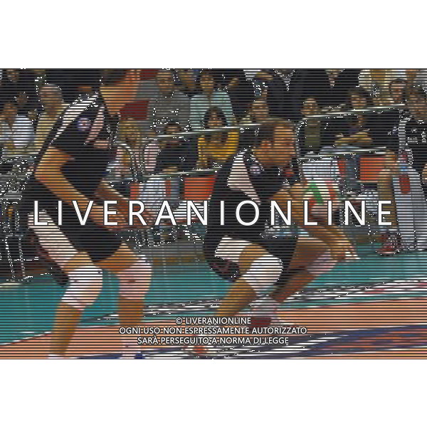 MILANO 30/9/2007 PALALIDO CAMPIONATO ITALIANO VOLLEY 20007/2008 SPARKLEY VOLLEY MILANO-PRISMA TARANTO NELLA FOTO LA RICEZIONE DI SIMONE ROSALBA FOTO MARIO ROMANO/AG ALDO LIVERANI