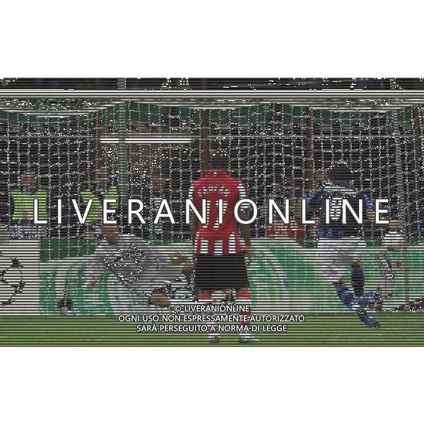 Inter - Psv Eindhoven Champions League 02/10/2007 nella foto il gol su rigore di zlatan ibrahimovic ph luzzani/Ag. Aldo Liverani Sas