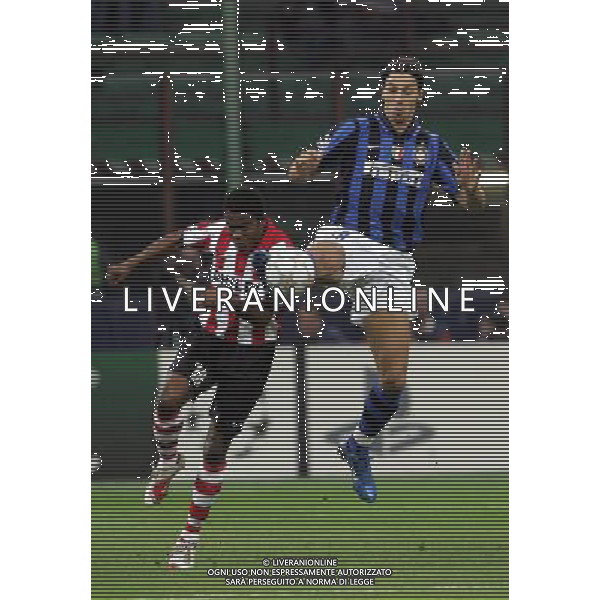 Inter - Psv Eindhoven Champions League 02/10/2007 nella foto ado e ibrahimovic zlatan ph luzzani/Ag. Aldo Liverani Sas