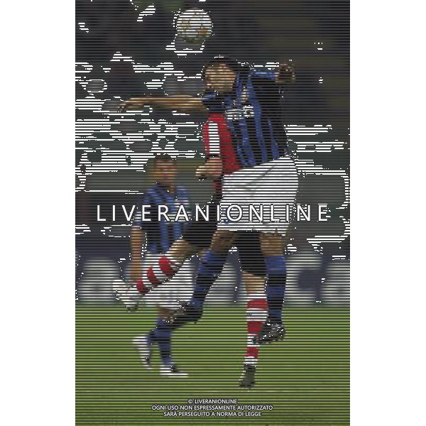 Inter - Psv Eindhoven Champions League 02/10/2007 nella foto walter samuel ph luzzani/Ag. Aldo Liverani Sas
