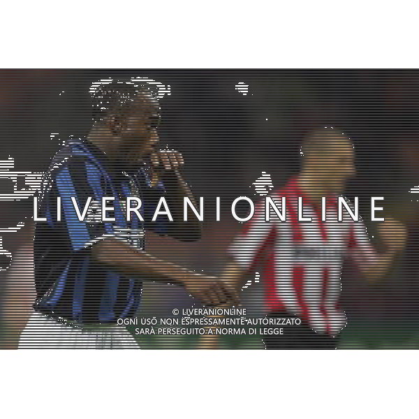 Inter - Psv Eindhoven Champions League 02/10/2007 nella foto david suazo ph luzzani/Ag. Aldo Liverani Sas