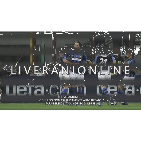 Milano 02-10-2007 Champions League 2007/08 inter-psv eindhoven nella foto esultanza ibrahimovic ph marco luzzani/ag aldo liverani s.a.s.