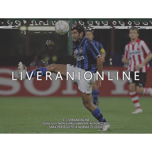 Milano 02-10-2007 Champions League 2007/08 inter-psv eindhoven nella foto figo luis ph marco luzzani/ag aldo liverani s.a.s.