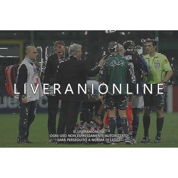 Milano 02-10-2007 Champions League 2007/08 inter-psv eindhoven nella foto espulsione david suazo ph marco luzzani/ag aldo liverani s.a.s.