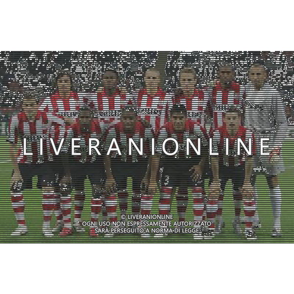 Milano 02-10-2007 Champions League 2007/08 inter-psv eindhoven nella foto formazione psv eindhoven ph marco luzzani/ag aldo liverani s.a.s.