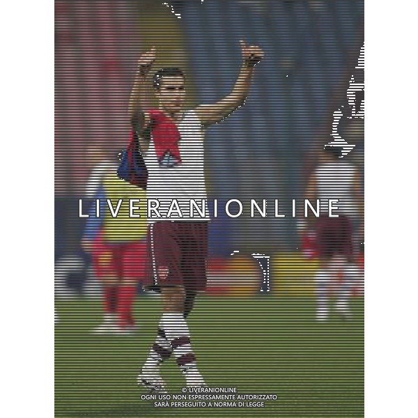 Steaua Bucarest - Arsenal, Champions League, Group H, Steaua Stadium Bucharest Romania 02/10/2007 nella foto esultanza a fine gara di Robin van Persie Picture by Ian Kington(IPS PHOTO AGENCY)/Ag. Aldo Liverani Sas 