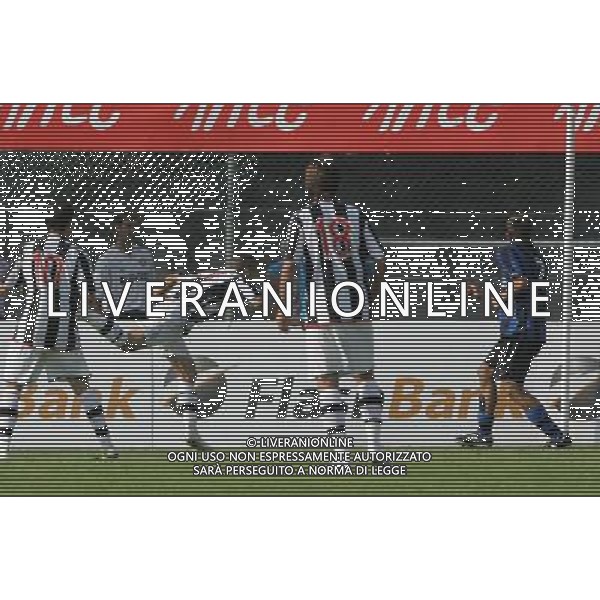 Inter - Juventus Supercoppa Tim Primavera 03/10/2007 nella foto il secondo gol juventus di leta dedicato a riccardo e alessio ph Luzzani/Ag. Aldo Liverani Sas