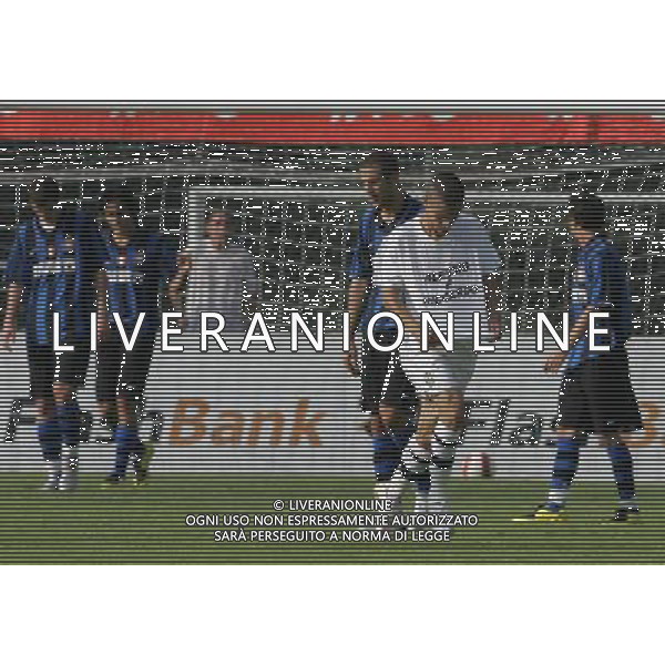 Inter - Juventus Supercoppa Tim Primavera 03/10/2007 nella foto esultanza di leta dopo il secondo gol juventus dedicato a riccardo e alessio ph Luzzani/Ag. Aldo Liverani Sas