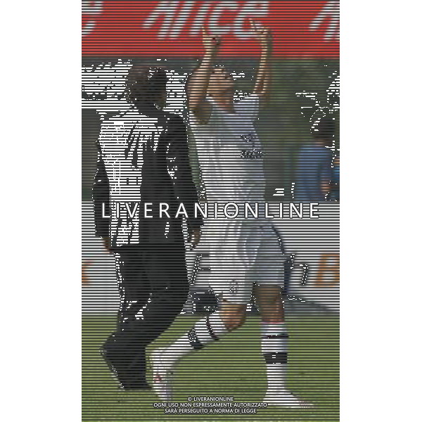 Inter - Juventus Supercoppa Tim Primavera 03/10/2007 nella foto esultanza di leta dopo il secondo gol juventus dedicato a riccardo e alessio ph Luzzani/Ag. Aldo Liverani Sas