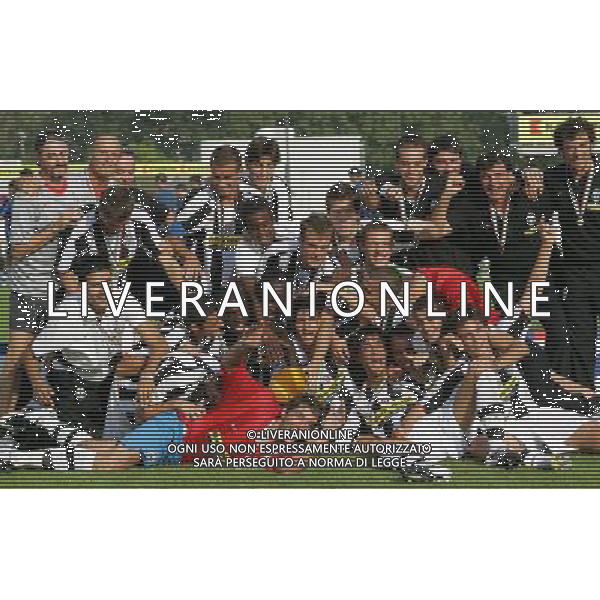 Inter - Juventus Supercoppa Tim Primavera 03/10/2007 nella foto la premiazione della juventus ph Luzzani/Ag. Aldo Liverani Sas