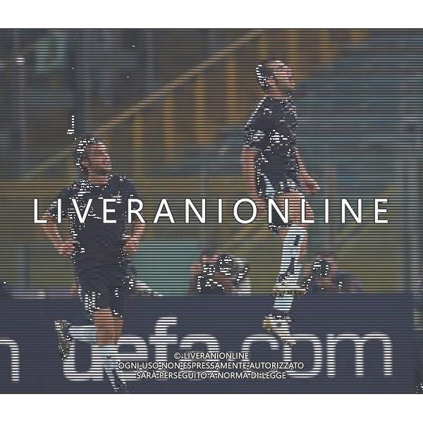 Lazio - Real Madrid 03/10/2007 Uefa Champions League 2007/2008 - fase a gironi 2a giornata Gruppo C - nella foto: esultanza di goran Pandev dopo il gol del pareggio del 2-2 ph Corradetti / ag. Aldo Liverani