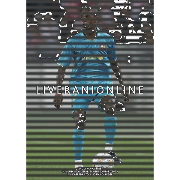 Stoccarda (Germania) 2 ottobre 2007 Stoccarda-Barcellona Champions League 2007/2008 nella foto: Abidal Eric foto Andry / Ag. Aldo Liverani