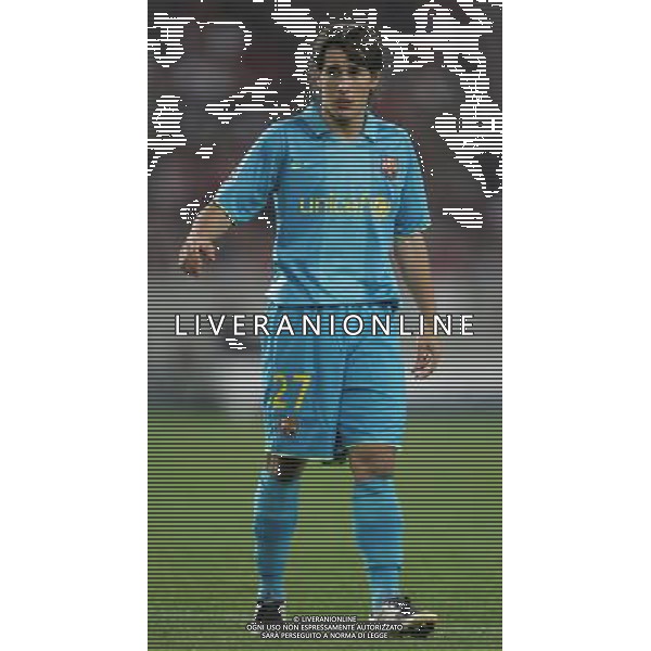 Stoccarda (Germania) 2 ottobre 2007 Stoccarda-Barcellona Champions League 2007/2008 nella foto: Bojan Krkic foto Andry / Ag. Aldo Liverani