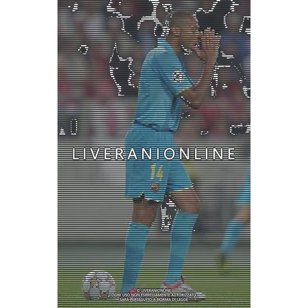Stoccarda (Germania) 2 ottobre 2007 Stoccarda-Barcellona Champions League 2007/2008 nella foto: Henry Thierry foto Andry / Ag. Aldo Liverani