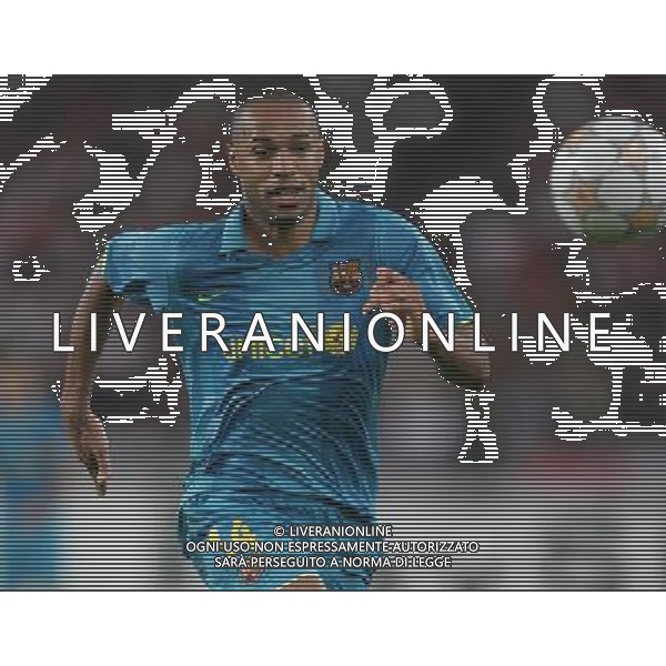 Stoccarda (Germania) 2 ottobre 2007 Stoccarda-Barcellona Champions League 2007/2008 nella foto: Henry Thierry foto Andry / Ag. Aldo Liverani