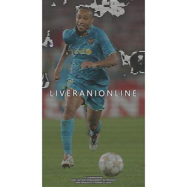 Stoccarda (Germania) 2 ottobre 2007 Stoccarda-Barcellona Champions League 2007/2008 nella foto: Henry Thierry foto Andry / Ag. Aldo Liverani