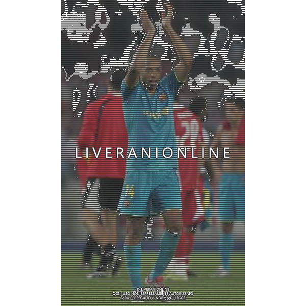 Stoccarda (Germania) 2 ottobre 2007 Stoccarda-Barcellona Champions League 2007/2008 nella foto: Henry Thierry foto Andry / Ag. Aldo Liverani