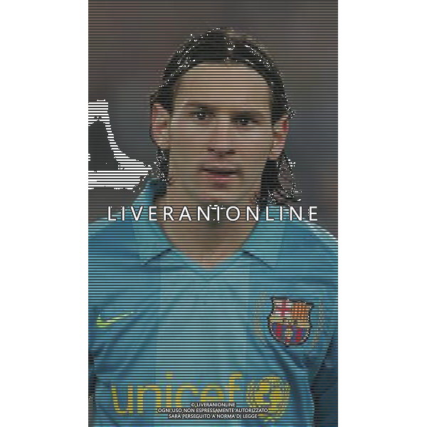 Stoccarda (Germania) 2 ottobre 2007 Stoccarda-Barcellona Champions League 2007/2008 nella foto: Messi Lionel foto Andry / Ag. Aldo Liverani