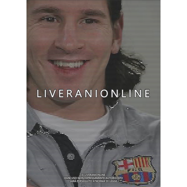 Stoccarda (Germania) 2 ottobre 2007 Stoccarda-Barcellona Champions League 2007/2008 nella foto: Messi Lionel foto Andry / Ag. Aldo Liverani