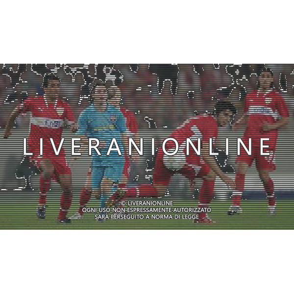 Stoccarda (Germania) 2 ottobre 2007 Stoccarda-Barcellona Champions League 2007/2008 nella foto: Messi Lionel foto Andry / Ag. Aldo Liverani