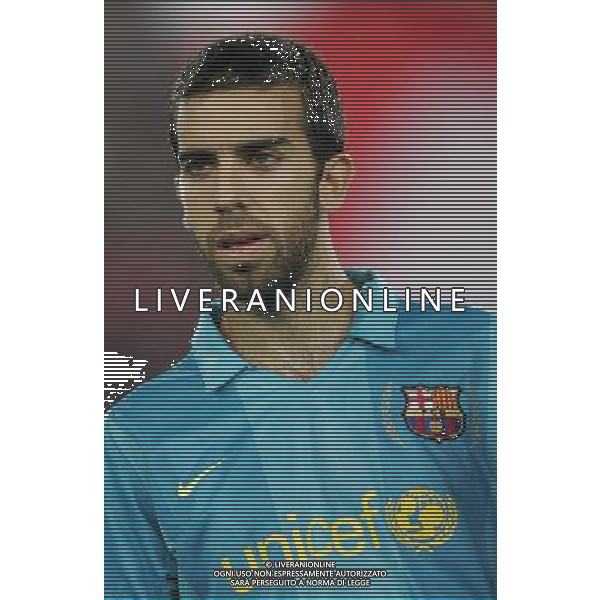 Stoccarda (Germania) 2 ottobre 2007 Stoccarda-Barcellona Champions League 2007/2008 nella foto: Oleguer foto Andry / Ag. Aldo Liverani