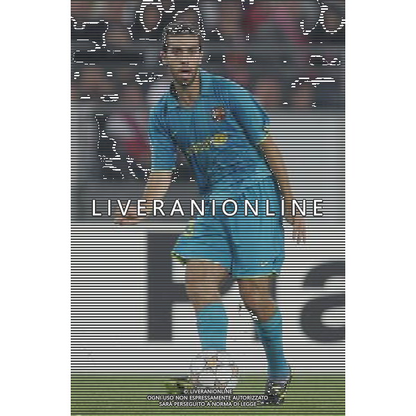 Stoccarda (Germania) 2 ottobre 2007 Stoccarda-Barcellona Champions League 2007/2008 nella foto: Oleguer foto Andry / Ag. Aldo Liverani