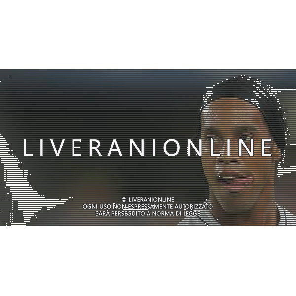 Stoccarda (Germania) 2 ottobre 2007 Stoccarda-Barcellona Champions League 2007/2008 nella foto: Ronaldinho foto Andry / Ag. Aldo Liverani