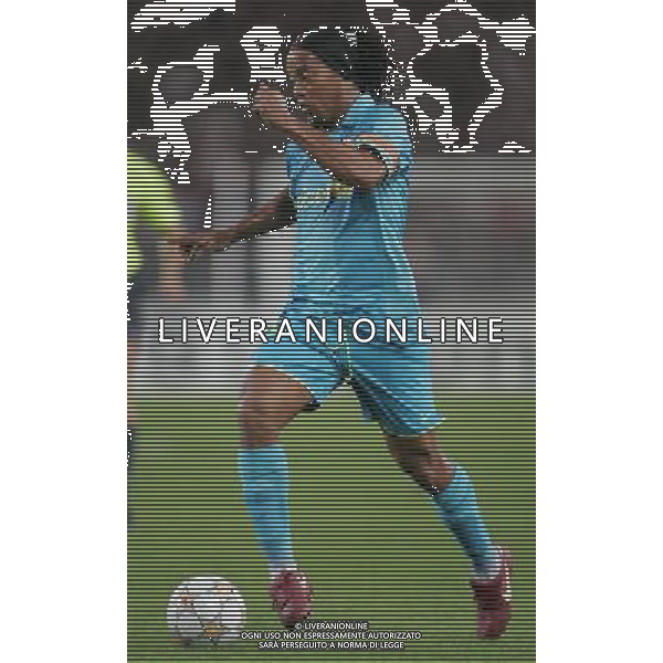 Stoccarda (Germania) 2 ottobre 2007 Stoccarda-Barcellona Champions League 2007/2008 nella foto: Ronaldinho foto Andry / Ag. Aldo Liverani