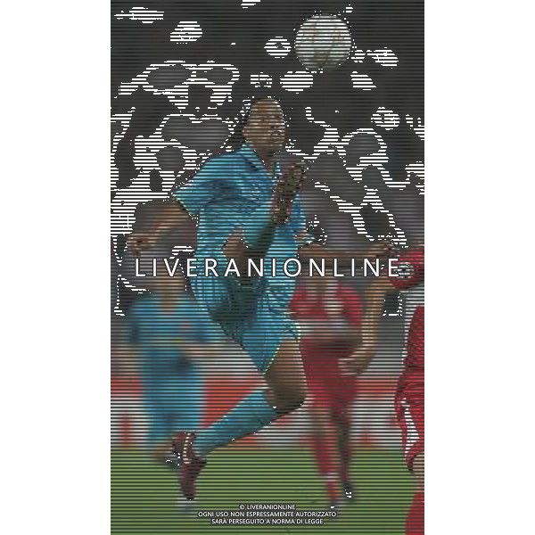 Stoccarda (Germania) 2 ottobre 2007 Stoccarda-Barcellona Champions League 2007/2008 nella foto: Ronaldinho foto Andry / Ag. Aldo Liverani