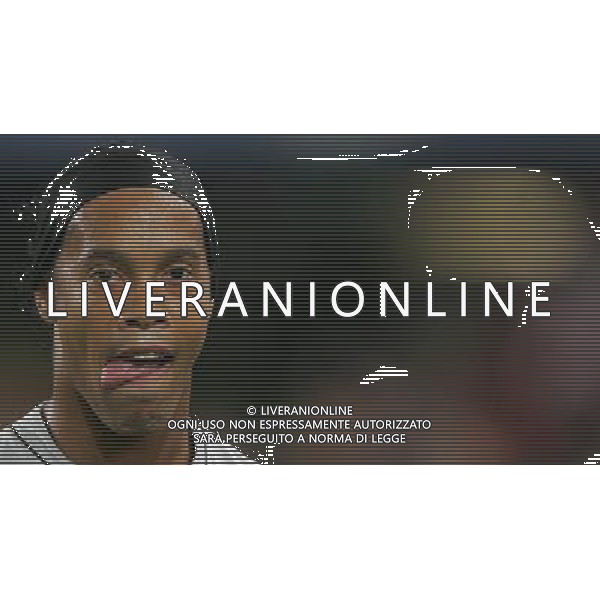 Stoccarda (Germania) 2 ottobre 2007 Stoccarda-Barcellona Champions League 2007/2008 nella foto: Ronaldinho foto Andry / Ag. Aldo Liverani