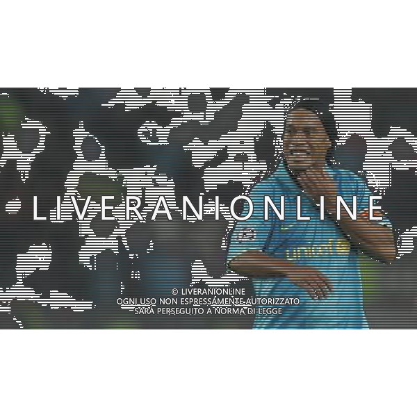 Stoccarda (Germania) 2 ottobre 2007 Stoccarda-Barcellona Champions League 2007/2008 nella foto: Ronaldinho foto Andry / Ag. Aldo Liverani
