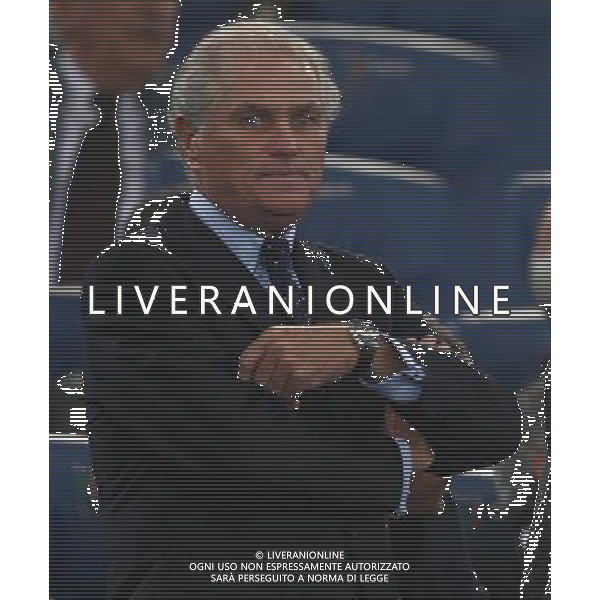 Roma - Stadio Olimpico - 03/10/2007 - Uefa Champions League 2007/2008 - fase a gironi 2° giornata Gruppo C - Lazio Vs Real Madrid (2-2) - nella foto: Il presidente del Real Madrid Ramon CALDERON ph Corradetti / ag. Aldo Liverani