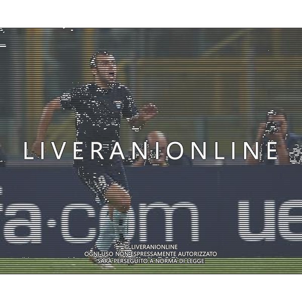 Roma - Stadio Olimpico - 03/10/2007 - Uefa Champions League 2007/2008 - fase a gironi 2° giornata Gruppo C - Lazio Vs Real Madrid (2-2) - nella foto: Goran PANDEV esulta dopo il gol dell\'1 a 1 ph Corradetti / ag. Aldo Liverani