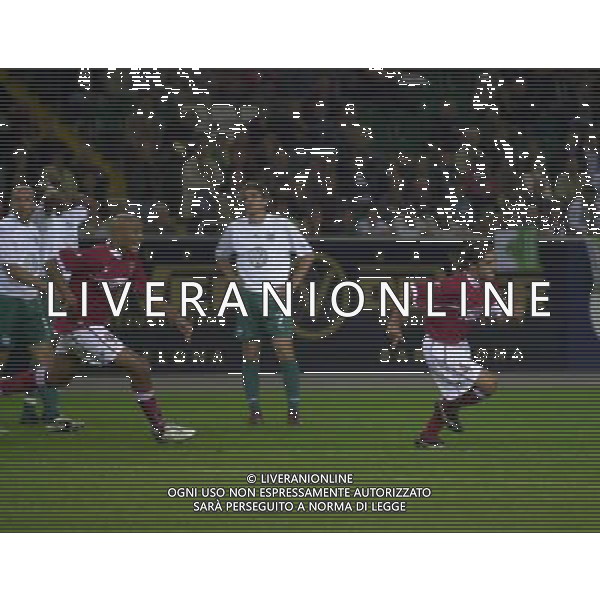 WOLFSBURG (GERMANIA) 26/08/2003 FINALE DI RITORNO INTERTOTO 2003 WOLFSBURG-PERUGIA NELLA FOTO:TEDESCO ESULTA DOPO IL GOAL* FOTO 1905/ROBERTO SETTONCE/ALDO LIVERANI S.A.S.