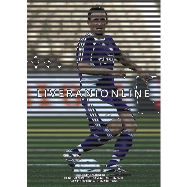 INTERNATIONAL FOOTBALL BELGIUM LEAGUE 2007-2008 RSC ANDERLECHT BASEGGIO WALTER ag aldo liverani 