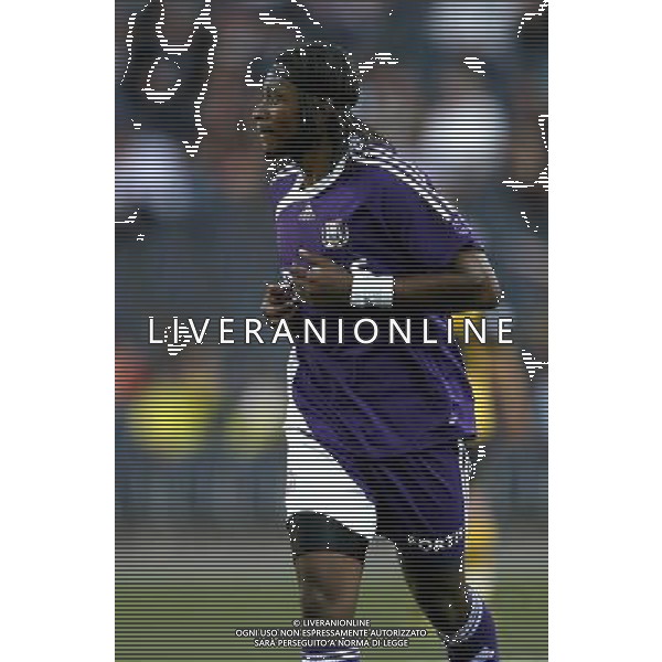 INTERNATIONAL FOOTBALL BELGIUM LEAGUE 2007-2008 RSC ANDERLECHT TCHITE MOHAMED ag aldo liverani 