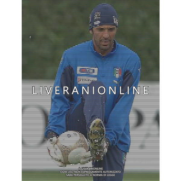 Raduno e Allenamento Nazionale Italiana Coverciano(FI) - 09.10.2007 Nella Foto: Gianluigi Buffon Ph.Vitez-Ag. Aldo Liverani