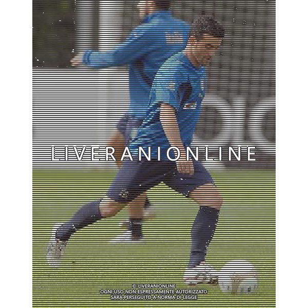 Raduno e Allenamento Nazionale Italiana Coverciano(FI) - 09.10.2007 Nella Foto: Antonio Di Natale Ph.Vitez-Ag. Aldo Liverani