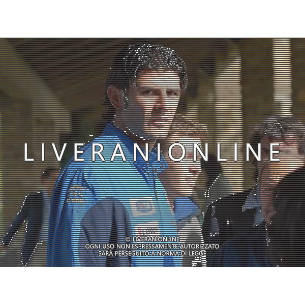 Raduno e Allenamento Nazionale Italiana Coverciano(FI) - 09.10.2007 Nella Foto: Vincenzo Iaquinta non sostiene la seduta di allenamento perche\' infortunato Ph.Vitez-Ag. Aldo Liverani