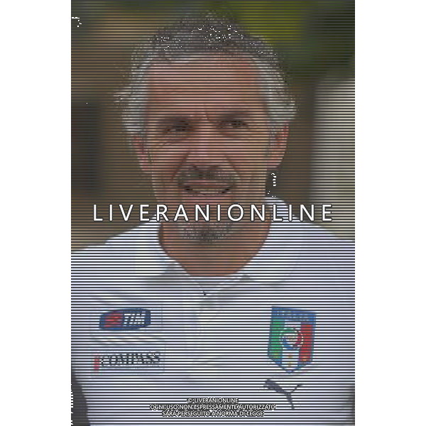 Raduno e Allenamento Nazionale Italiana Coverciano(FI) - 09.10.2007 Nella Foto: Roberto Donadoni Ph.Vitez-Ag. Aldo Liverani