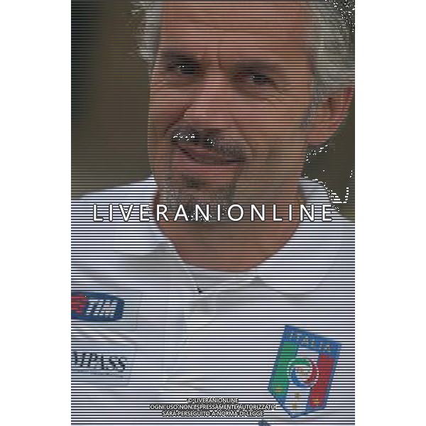 Raduno e Allenamento Nazionale Italiana Coverciano(FI) - 09.10.2007 Nella Foto: Roberto Donadoni Ph.Vitez-Ag. Aldo Liverani