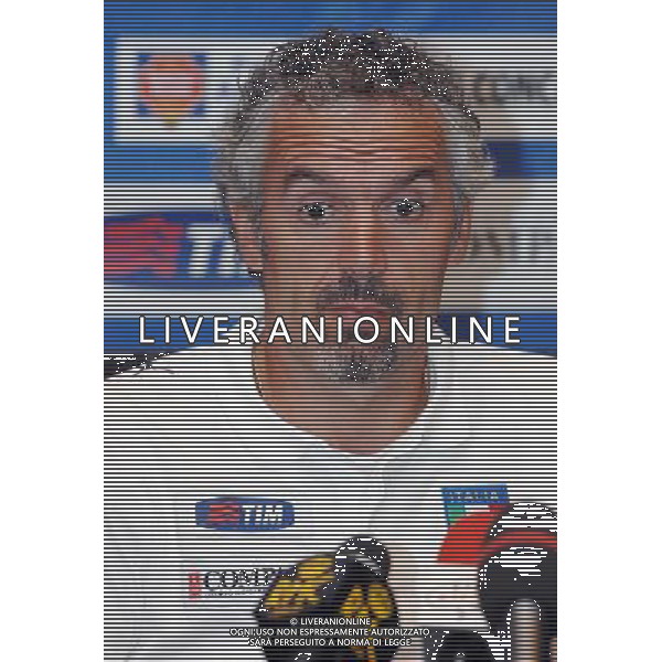 Raduno Nazionale Italiana Coverciano(FI) - 09.10.2007 Nella Foto: Roberto Donadoni in conferenza stampa Ph.Vitez/Ag. Aldo Liverani Sas