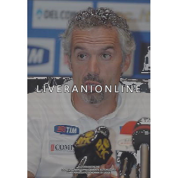 Raduno Nazionale Italiana Coverciano(FI) - 09.10.2007 Nella Foto: Roberto Donadoni in conferenza stampa Ph.Vitez/Ag. Aldo Liverani Sas